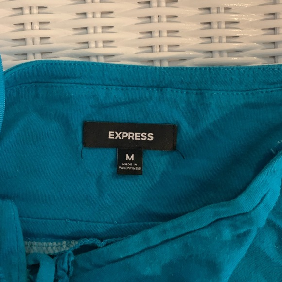 Express Ruffle Halter Dress - Picture 2 of 4